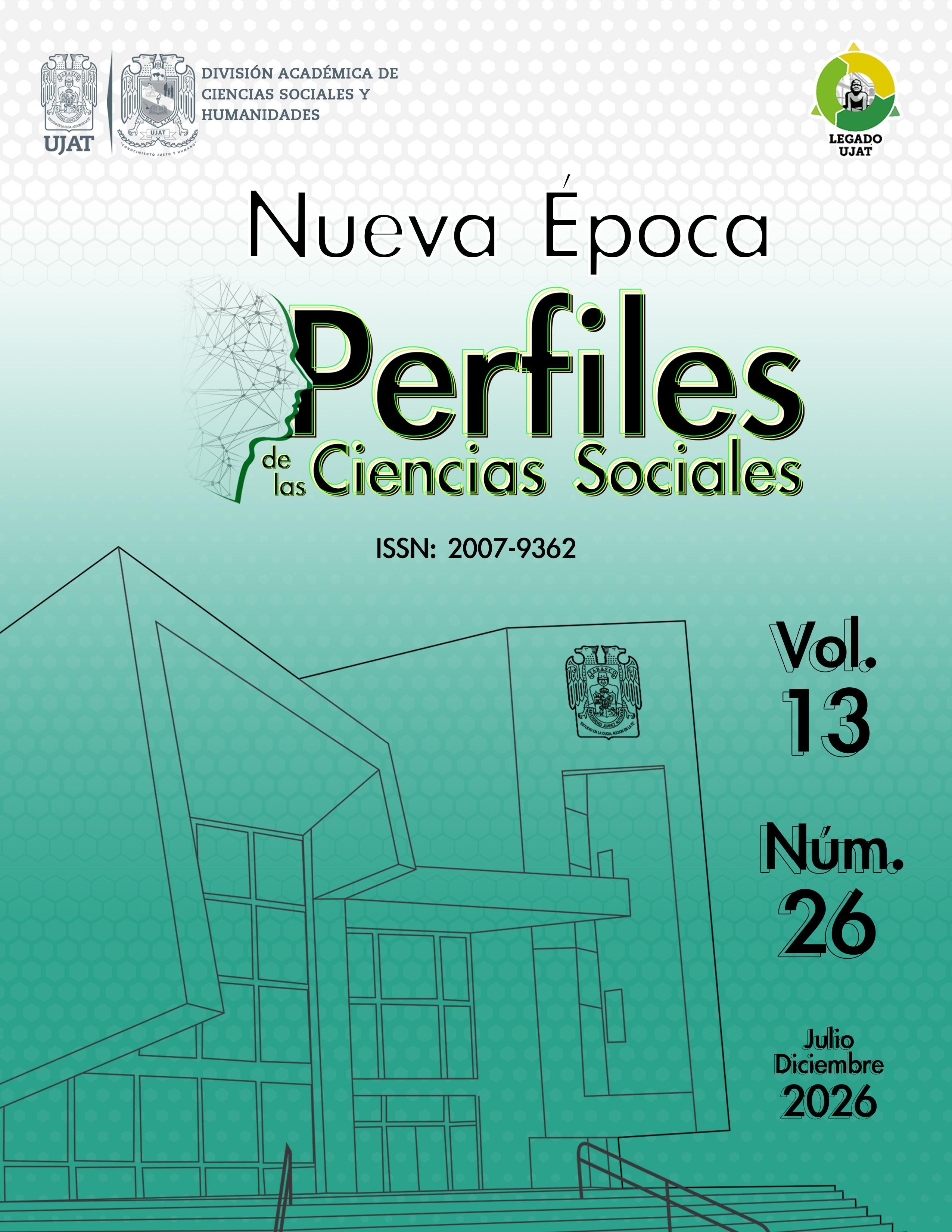 					Ver Vol. 13 Núm. 26 (2026): Revista Perfiles de las Ciencias Sociales. Nueva Época
				